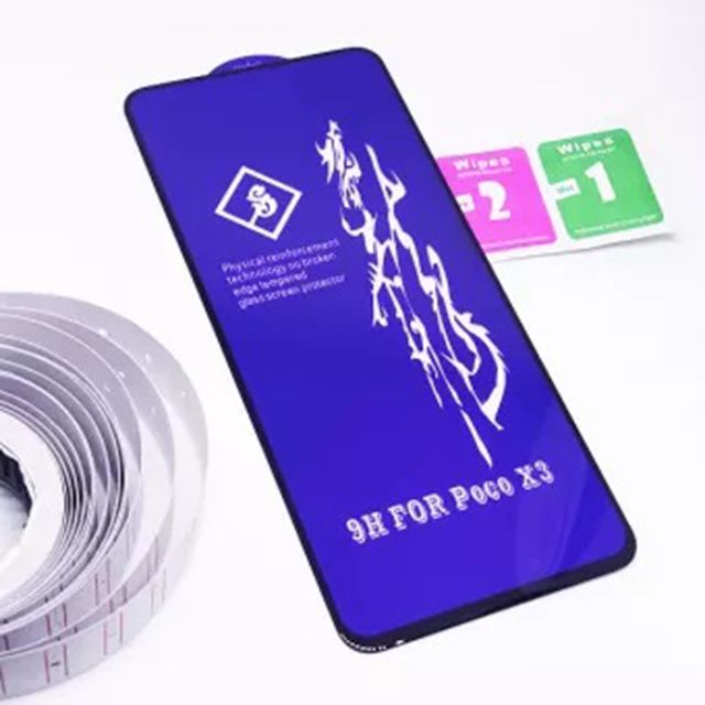 Rinbo Tempered Glass for Poco X2/Poco X3 Screen Protector Rinbo Screen Protector for Poco X2/Poco X3 Pro Rinbo Tempered Glass Rinbo Tempered Glass for Poco X2 / X3 Screen Protector Rinbo Screen Protector for Poco X3 NFC Rinbo Tempered Glass-Poco X Series