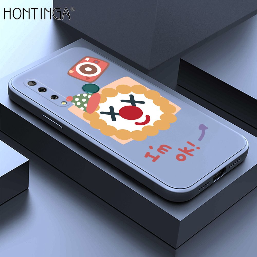 Hontinga for Huawei Y9 Prime 2019 Case New Cartoon Joker Phone Case Phone Case Soft Square Edge Silicone Cases Full Lens Cover Shockproof Protection Cover