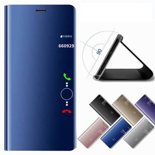 Samsung Galaxy Note 20 (Premium Quality) Luxury Clear View Mirror Leather Stand Flip Cover (Quality Product)