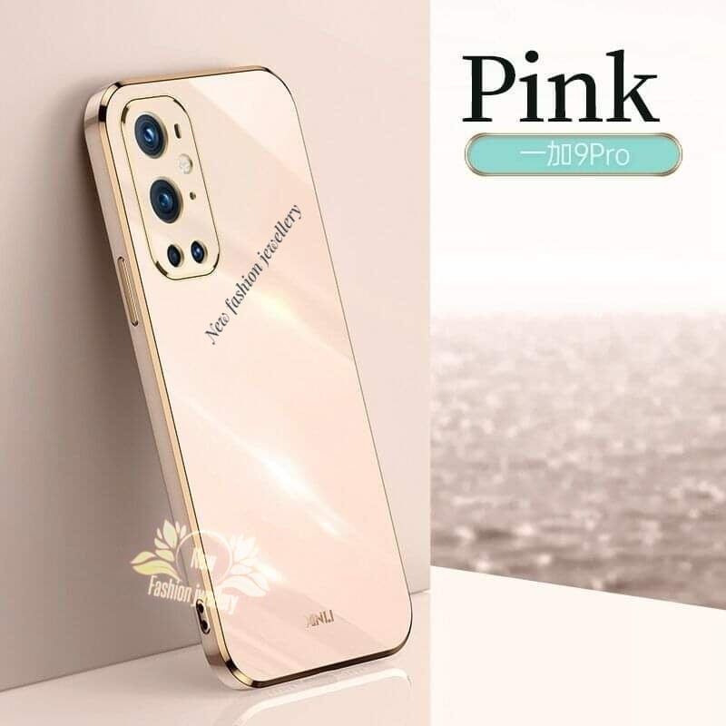 Oneplus 9 pro এর জন্য লাক্সারি স্কয়ার প্লেটিং ফোন কেস অন এডিশন শকপ্রুফ সফট tpu সিলিকন ব্যাক কভার ফান্ডাস