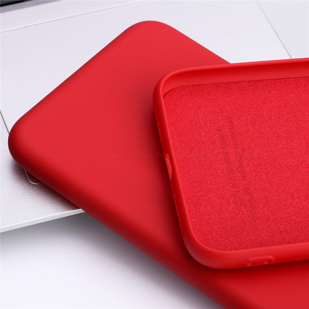 Liquid Silicone Phone Case For Huawei Honor View 50 SE 30 20 Pro Plus 30S 30i 20E 20S 10i 10 Lite 8X Soft Full Back Cover