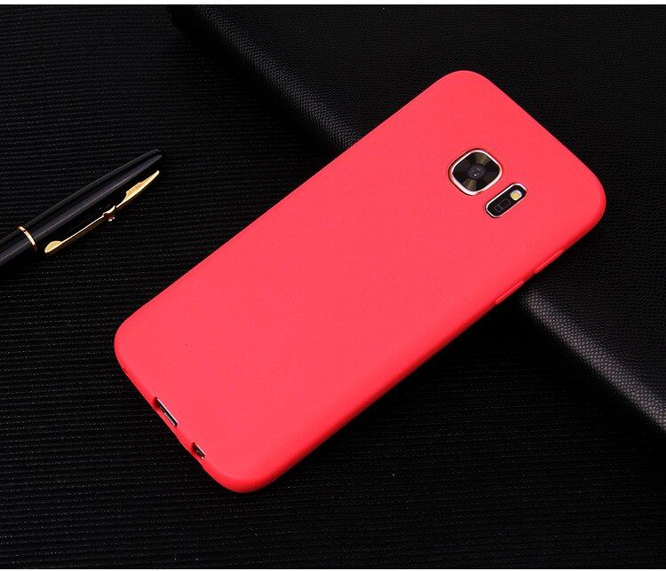 Ultra thin Silicone TPU soft cover case for Samsung Galaxy S7 edge S8 S9 Plus J3 J310 J330 J5 J510 J530 J7 J710 J730 J4 J6 Plus