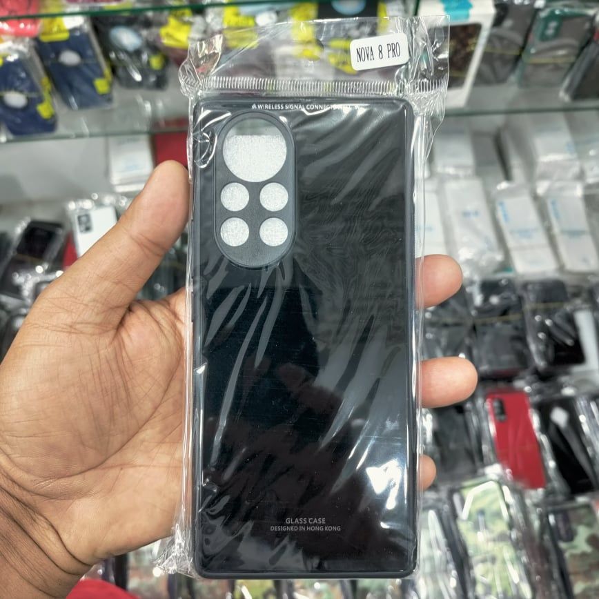 Huawei Nova 8 Pro "HONG KONG DESIGN" Scratchproof Tempered Glass Cover Case