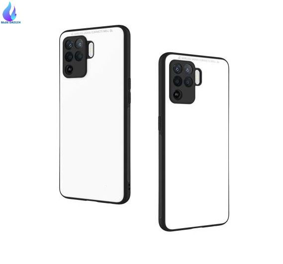 Oppo A94 HONG KONG Design Tempered Glass Protector Casing Glass Back Phone Cover