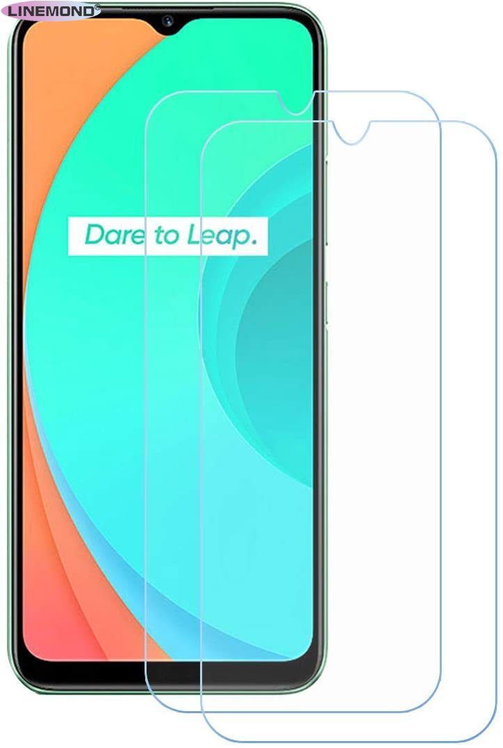 (2-Pack) Screen Protector for Oppo Realme C11, Anti Scratch 9H Hardness Protective Film Premium HD Clarity Tempered Glass Friendly Designed for Oppo Realme C11 (6.5#34;)