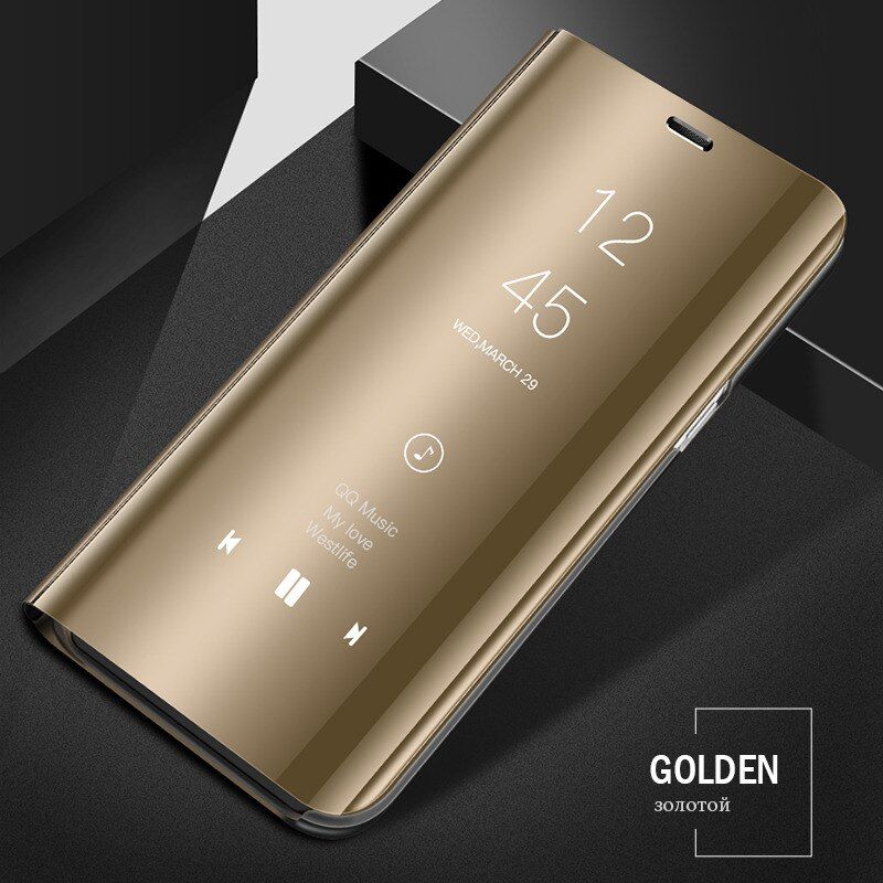 Smart Mirror Flip Case for Samsung Galaxy A50 A51 A32 A22 A12 A71 A70 A52 A20 A20e A20s A30 A31 A42 A72 J4 J6 A6 A7 A8 A82 Cover