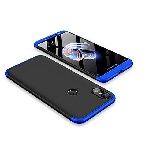For Xiaomi For Redmi A2 360 Degree GKK Phone Back Cover - Black and Blue