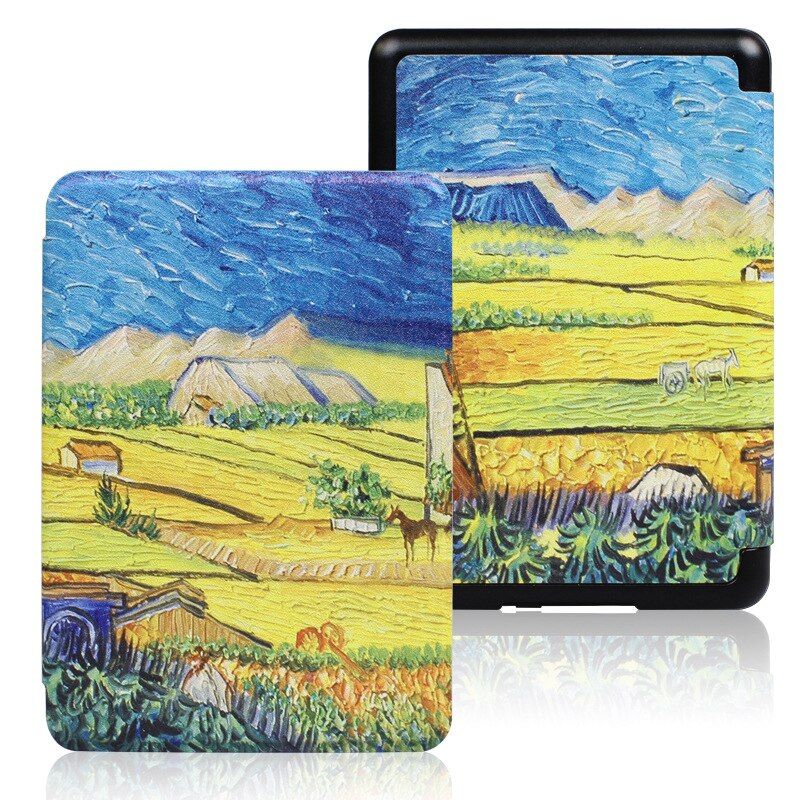 Kindle Case For All-New Kindle 10th 2019 2020 generation 6 Inch 2018 Paperwhite 4 3 2 E-Book Cover Leather Protector Case Capa