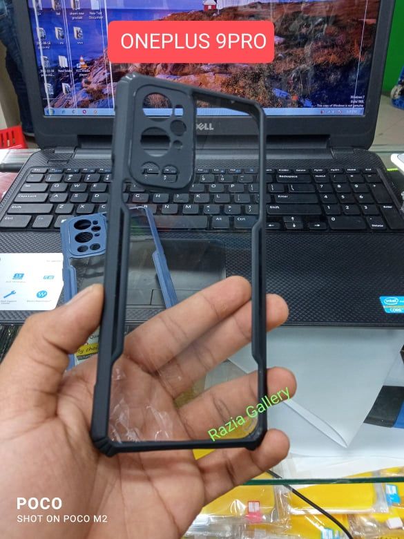 OnePlus 9 Pro Luxury Shockproof Clear Hybrid Transparent Hard Cover