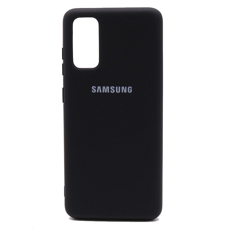 Samsung Silicone Cover Soft  Silicone Office Solid color Style Case for Galaxy S20 S20 Plus S20 Ultra With Logo