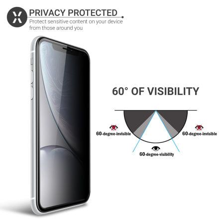 For iiPhone 6/7/8 Privacy screen protector, no spy no seen