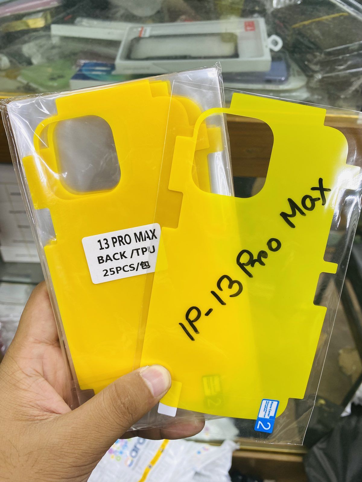 Back poly for Iphone-13/12/11/X/8/7/6 Series ALL MODEL in stock