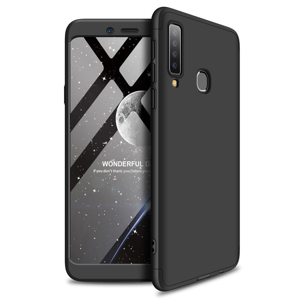 Samsung A9 (2018) 360 Degree GKK Phone Back Cover - Black
