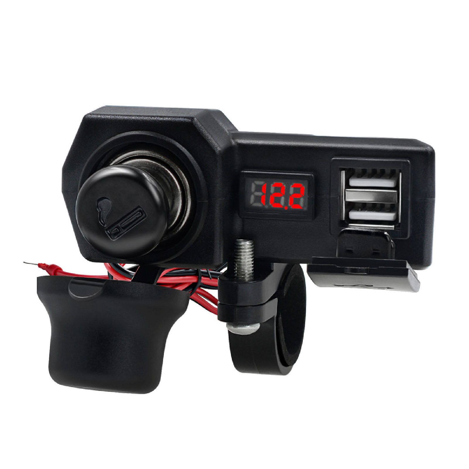 Phone Charger Wide Compatibility Motorcycle Dual USB Charger Socket