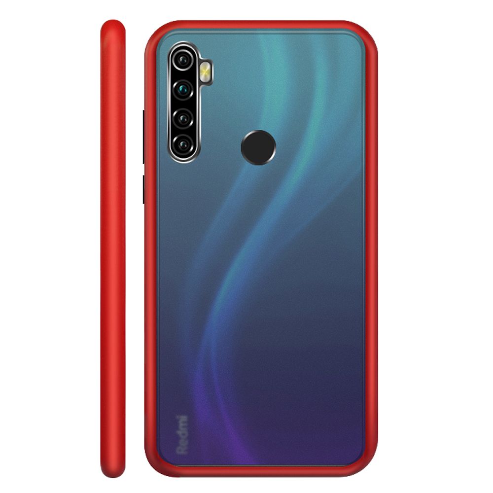 Shockproof Matte Transparent Case For Xiaomi Redmi Note 8 Phone Case Hard Silicone Bumper Cover