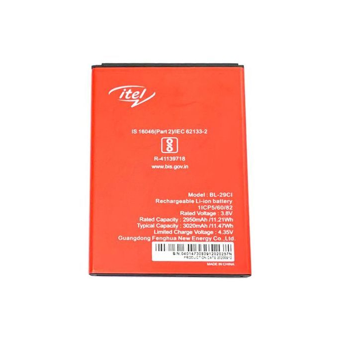 Itel Battery BL 29Ci / BL-29Ci For A25