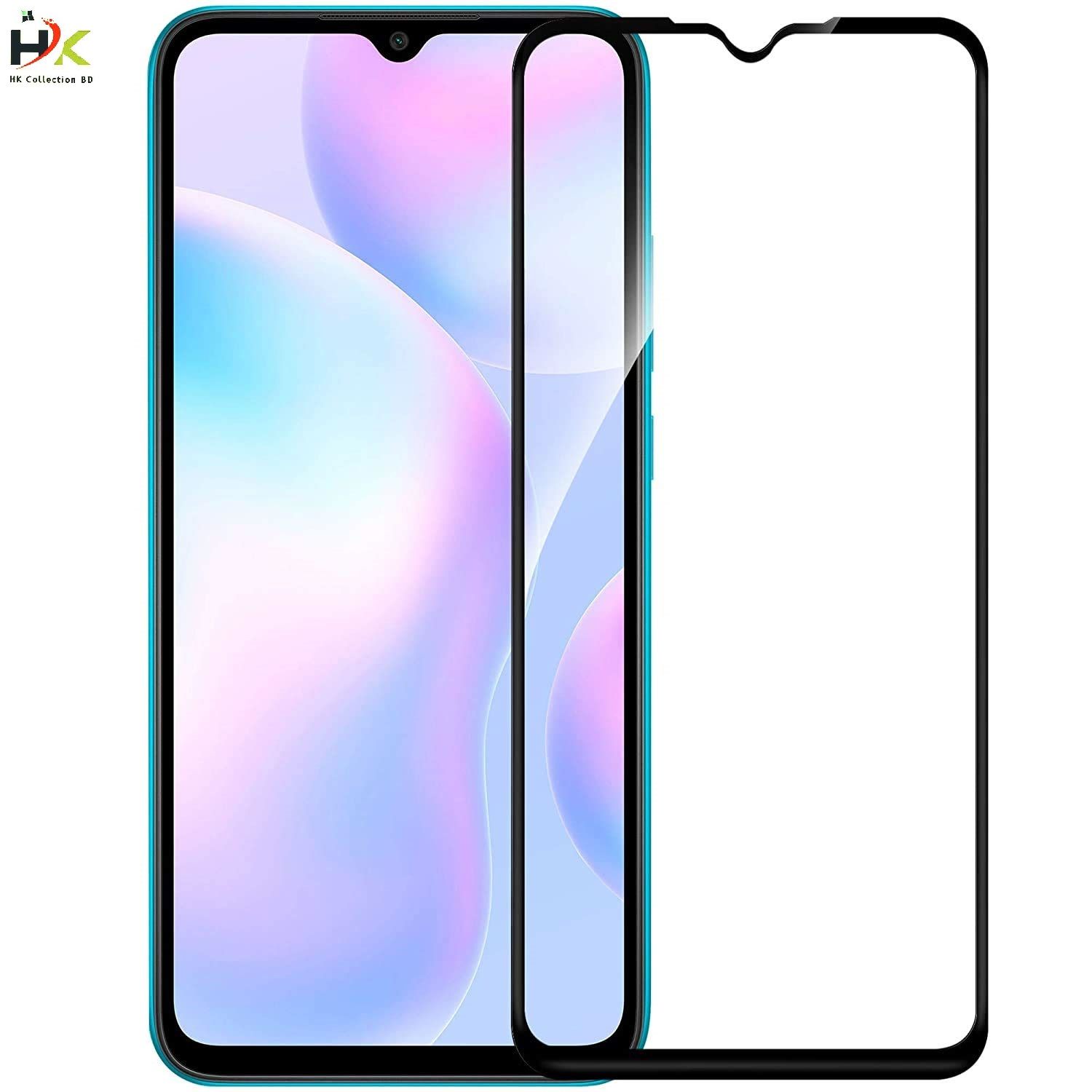 For Xiaomi Redmi 9i Tempered Glass Screen Protector 6D/9D/11D - Black