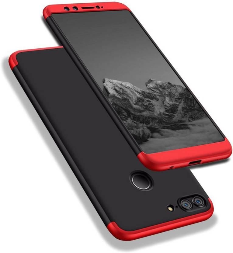 360 Degree Gkk Case For Huawei Honor 9 Lite -Black&Red