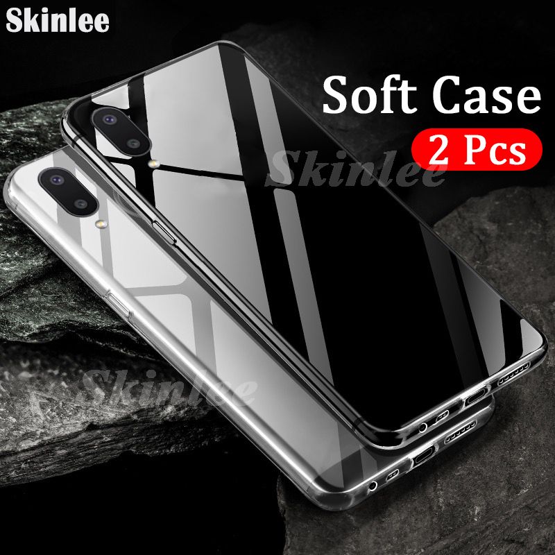 2 Pieces for Galaxy A02 Soft Case Transparent Anti-oxidation Clear Bcak Cover for Samsung A02 Silicone TPU Cover Cases