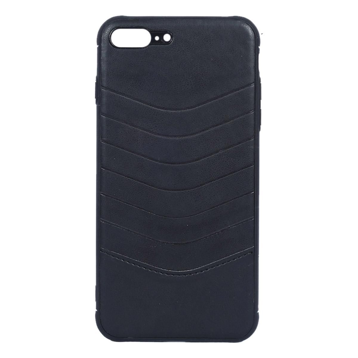 Leather Back Cover for iPhone 8 Plus