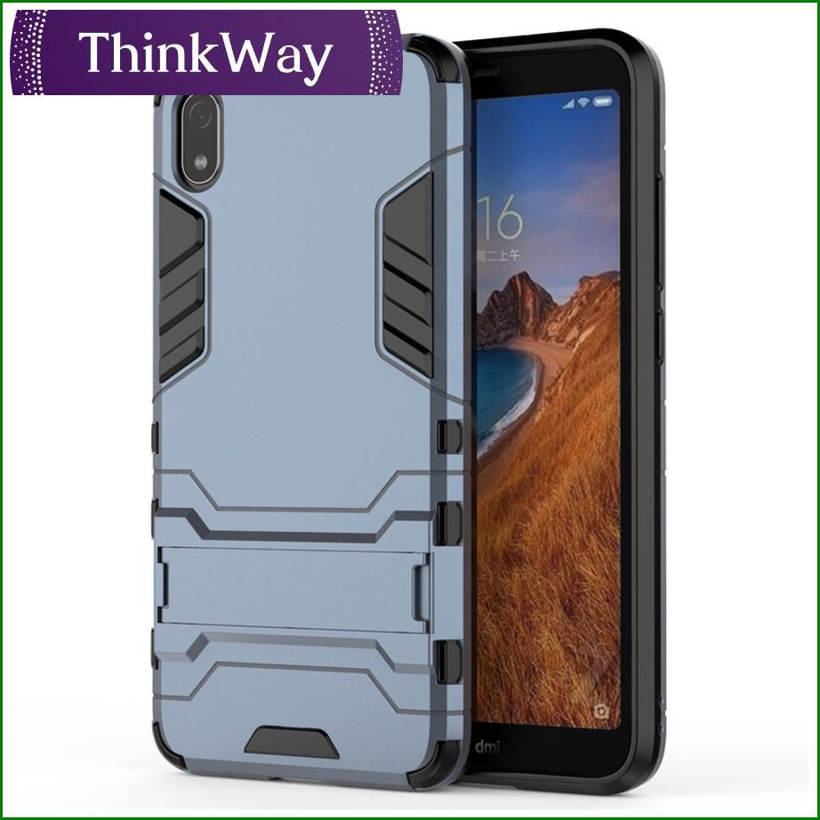 Phone Case Hybrid 2 in 1 Supper Shockproof Durable PC Hard Plastic Soft TPU Silicone Stand Holder Back Casing Cove For Mi 8 Pro/Mi 8 Discovery Edition & Mi 8 SE
