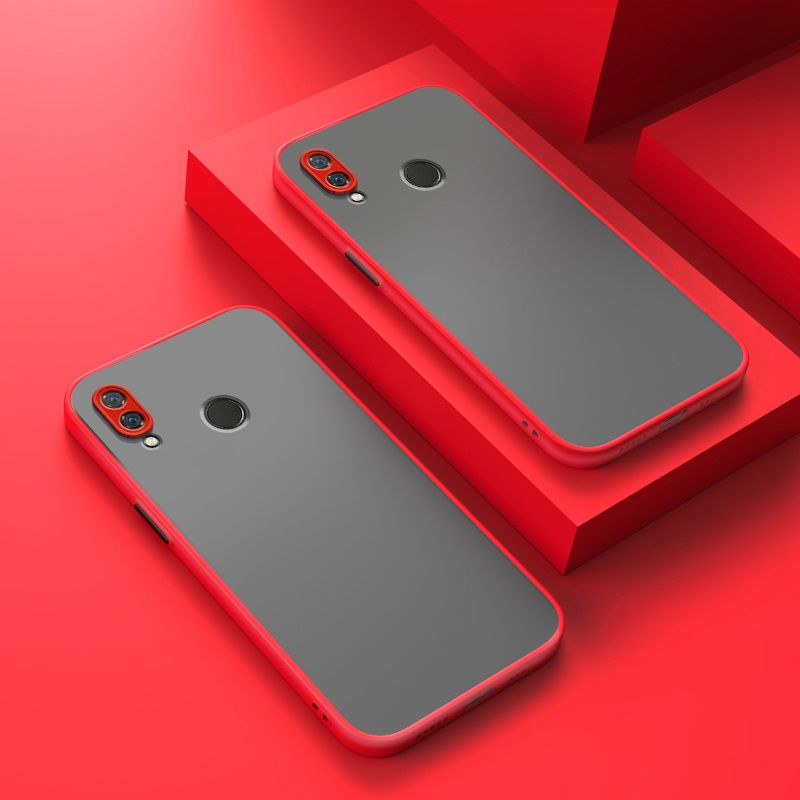 For Huawei Honor 8X Back Cover [Camera Lens Protection] Luxury Translucent Matte Protective Case Soft Silicone Bumper Shockproof Mobile Phone Cases