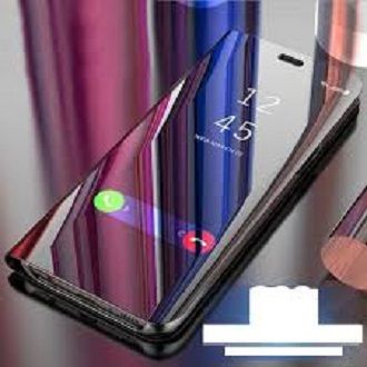 Clear View Mirror Leather Flip Cover for iphine 6