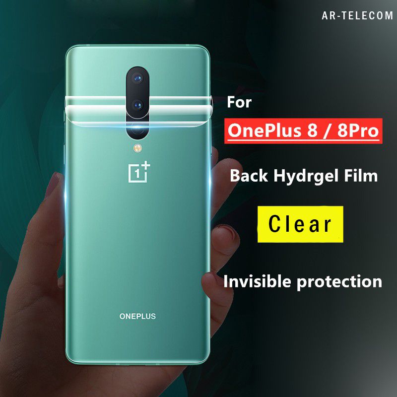 OnePlus 8/8Pro Clear Back Side Hydrogel Clear protector