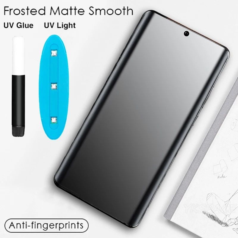 For Samsung Galaxy Note 8 / Note 9 / Note 10 / Note 10 Plus / Note 20 Ultra  Scratch Proof Matte Tempered Glass UV Screen Protector