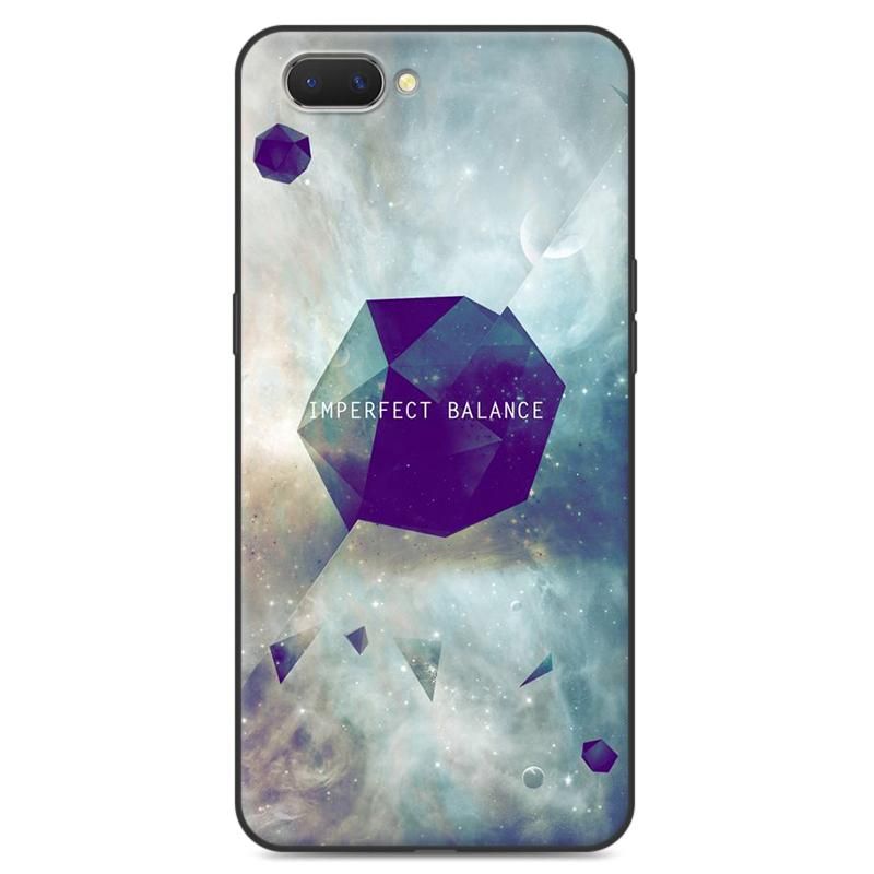 Cartoon Print Soft TPU Silicon Shockproof Case for Oppo A3s