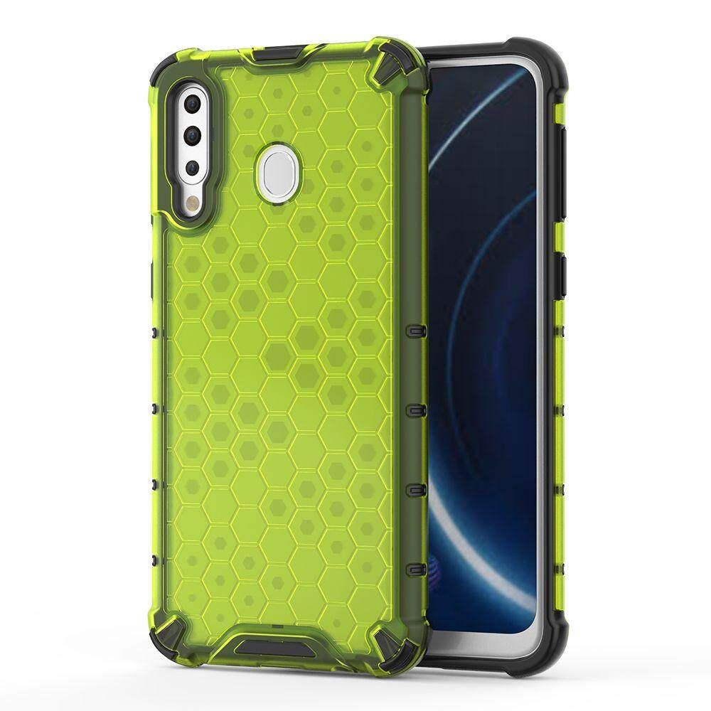 Casing for Samsung Galaxy M30 Honeycomb Box PC - TPU Translucent Case Cover