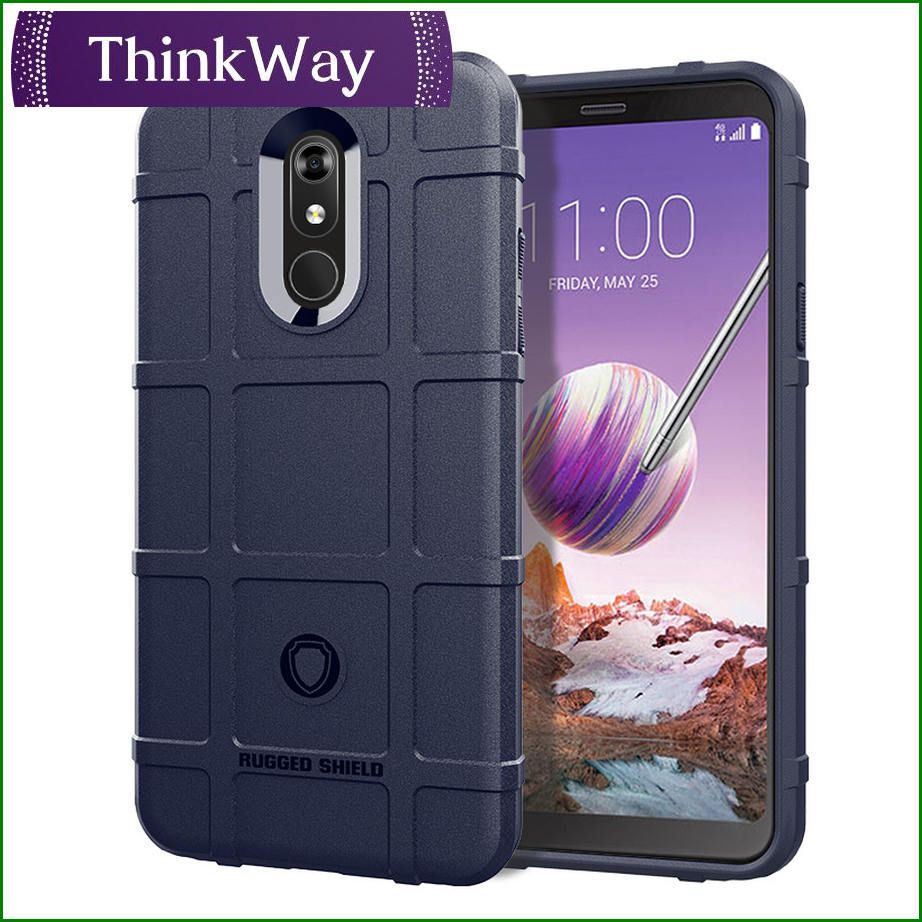All-round Shockproof Phone Case Shock Absorbing Ultra Thin Flexible TPU Cover Soft Lightweight Carbon Fiber Protective Case For LG K92 5G & LG Stylo7 4G