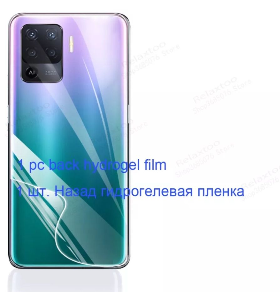 For Oppo F19 Pro / Oppo A94 Transparent back protector clear poly