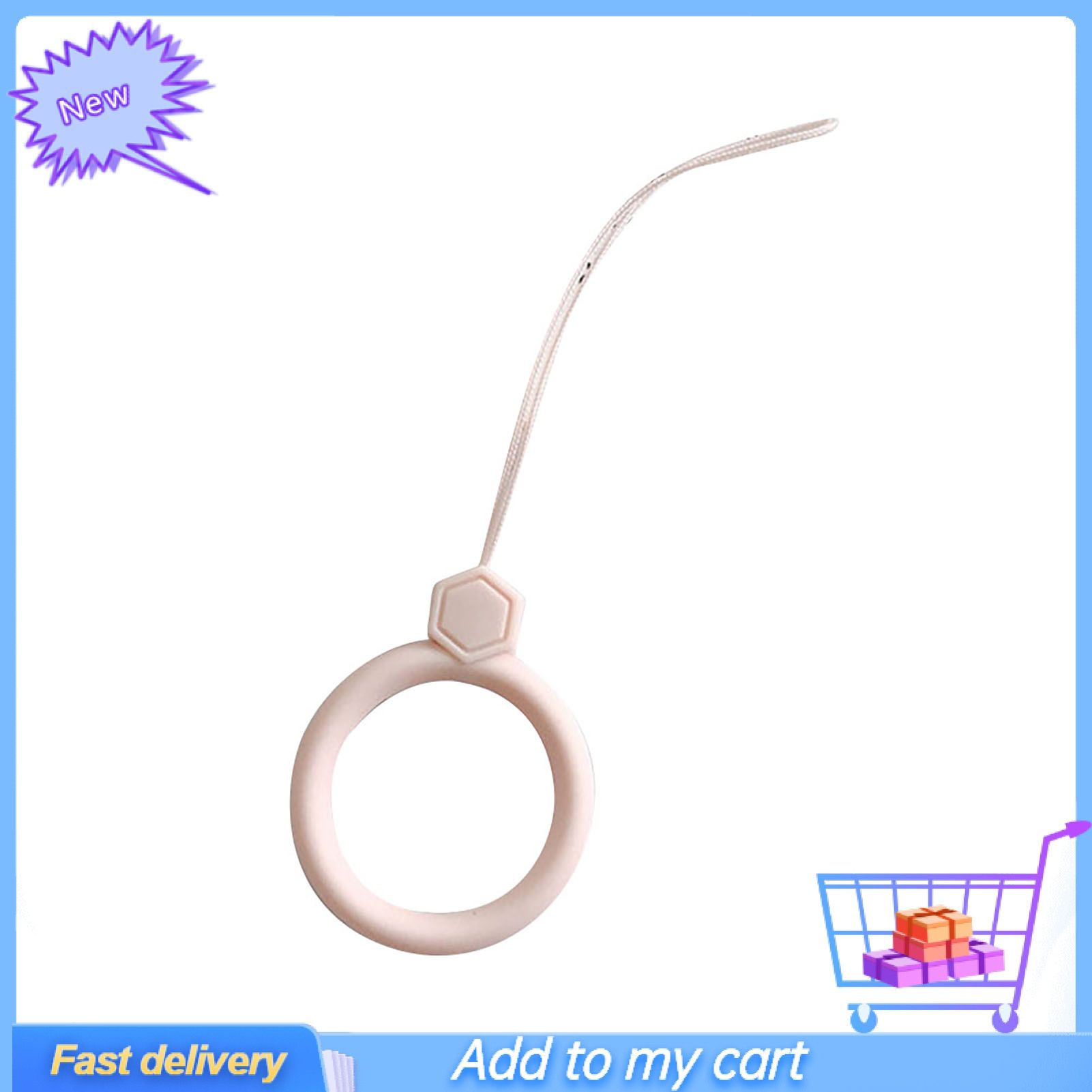 Phone Lanyard Universal Anti-lost Cartoon Hand Wrist Strap Holder for Mobile Phone U Disk Keys