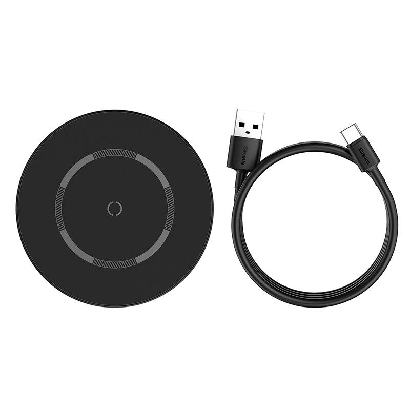 Baseus Magnetic Wireless Charger For iPhone 12 11 Max 15W Qi Fast Charging Pad For Samsung XiaoSlim Wireless Quick Charger