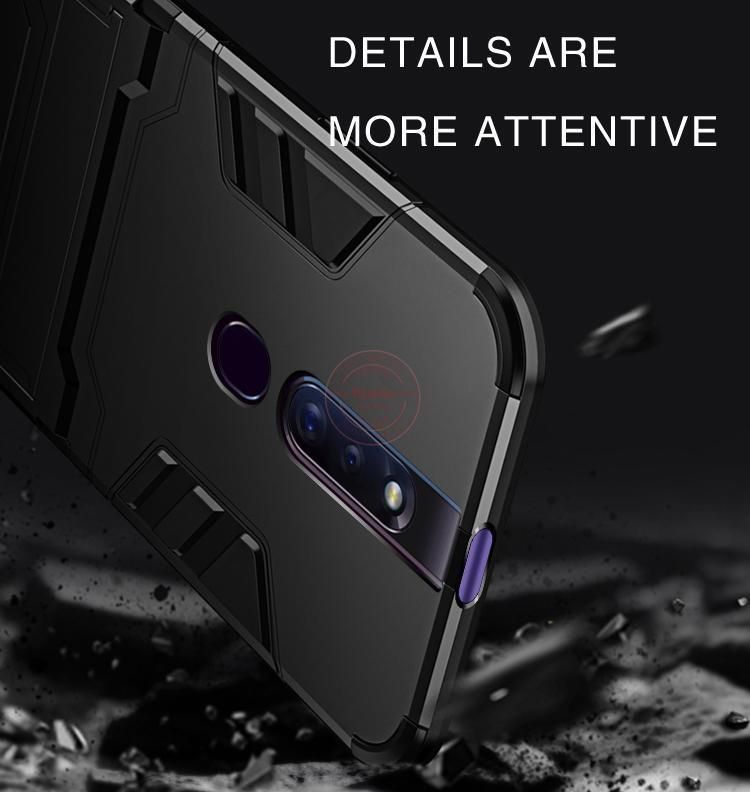 Oppo 11d pro এর জন্য আর্মর শকপ্রুফ ব্যাক কভার ফোন কেস