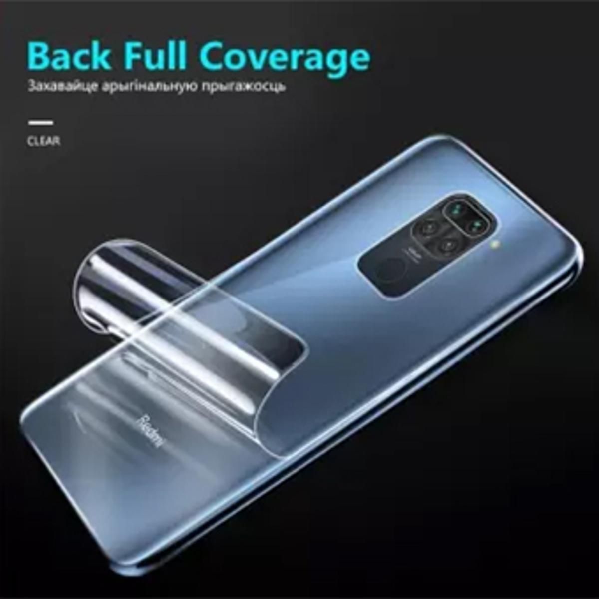 Readmi note 9 এর জন্য হাইড্রোজেল ব্যাক পলি স্টিকার, Readmi note 9/Readmi note 9 ব্যাক প্রোটেক্টর স্টিকার, Readmi note 9 ব্যাক পলি স্টিকার, Readmi note 9 hudrogel পলি স্টিকার-অতি পাতলা স্বচ্ছ
