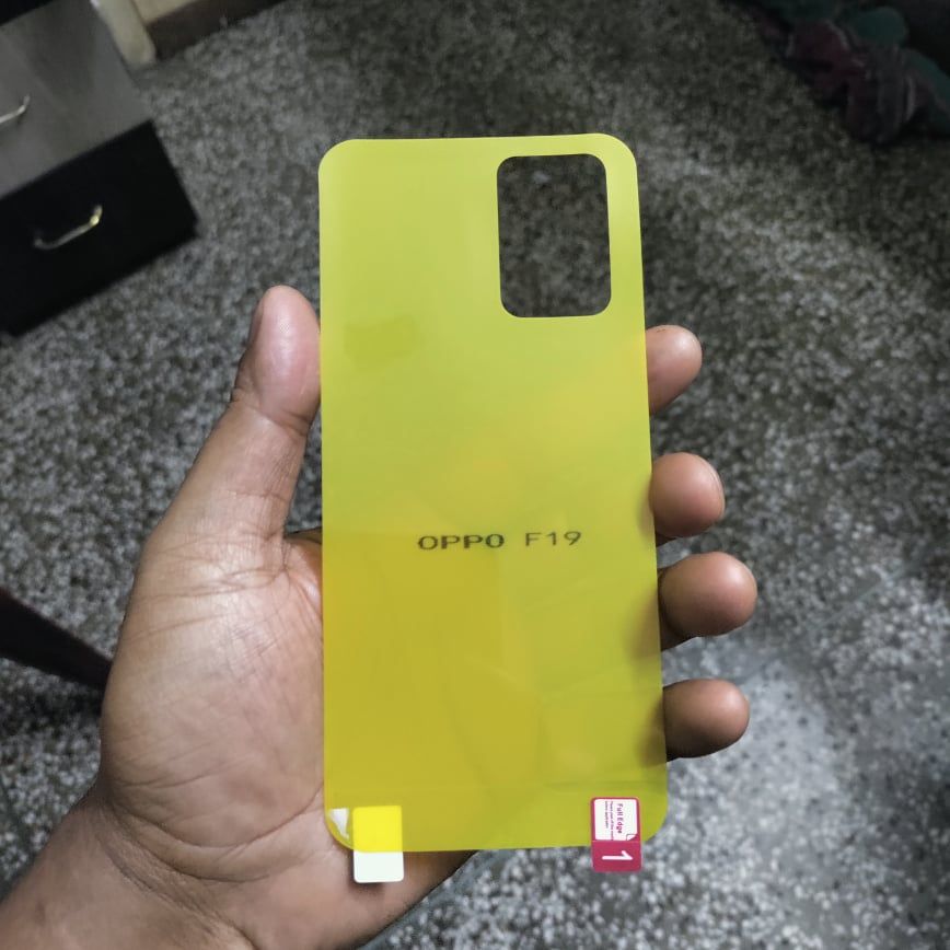 Oppo F19 / Oppo A74 4G Premium Quality Hydrogel Flim Transparent Back Poly