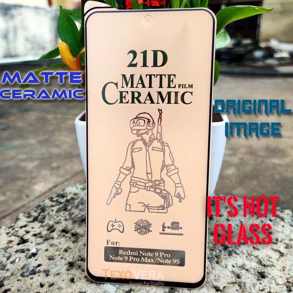 For Xiaomi Redmi Note 10 Pro Max / Note 10 / Poco X3 Pro / X3 / F3 / Redmi K40 / Note 9 / Note 8 / Note 7 / Redmi 9/ 9A / 8A / 7A Film 100D Soft Ceramic Full Glue Cover Screen Protector
