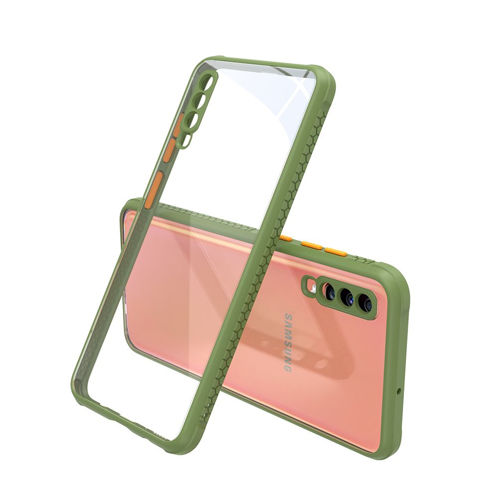 For Samsung Galaxy A70 Camera Lens Protection Design Transparent Protective Shell  Suitable case
