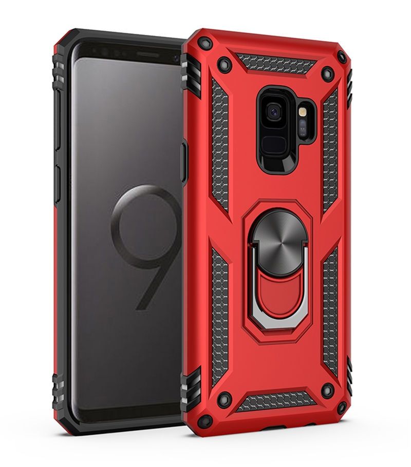Shockproof Case For Samsung Galaxy S9 S20 Ultra S8 S10 Plus Note 9 8 A51 A71 Note8 Note9 S9Plus A50 A70 Ring Holder Stand Covers