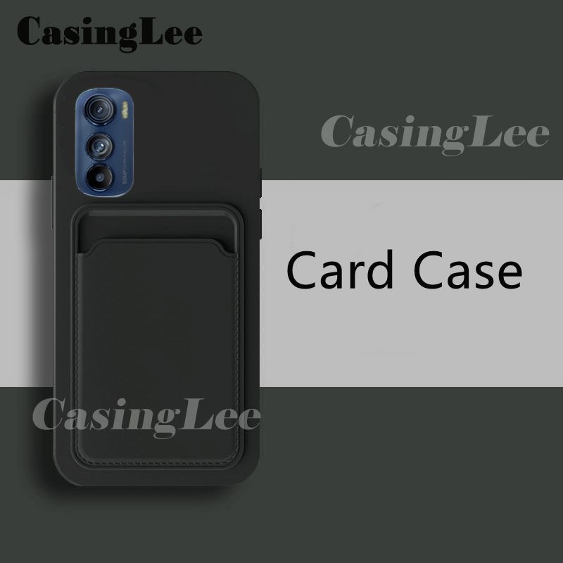 Card Bag Case Motorola Edge 30 Phone Case Card Holder Wallet Case Moto Edge 30 Back Cover Cases