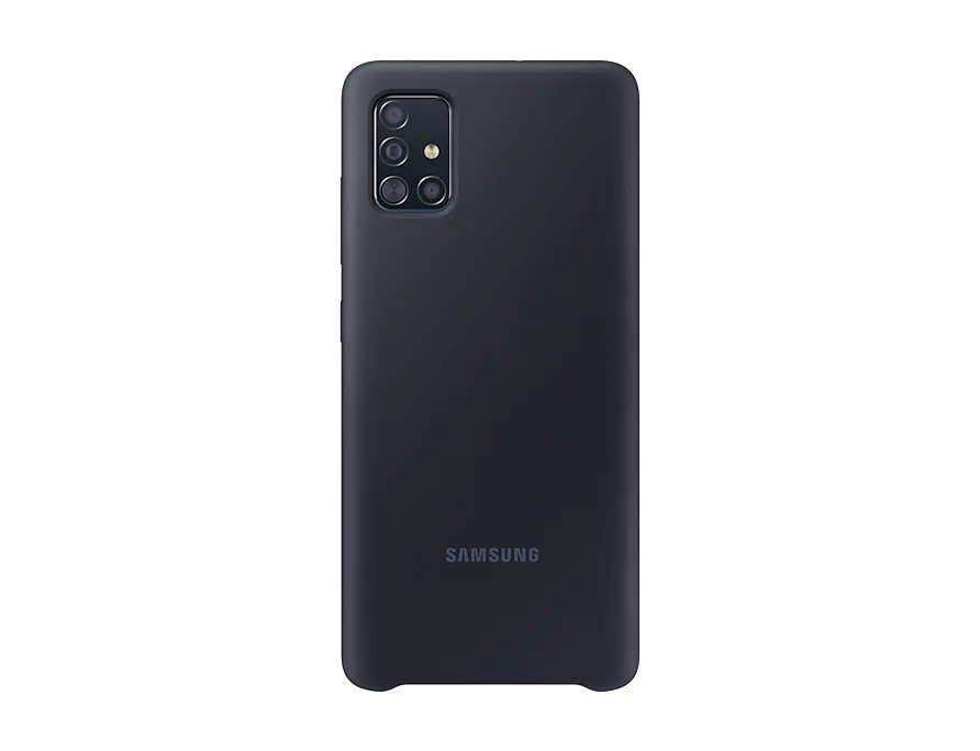 Samsung Galaxy A21 Silky Smooth and Stylish Silicone Cover - Black