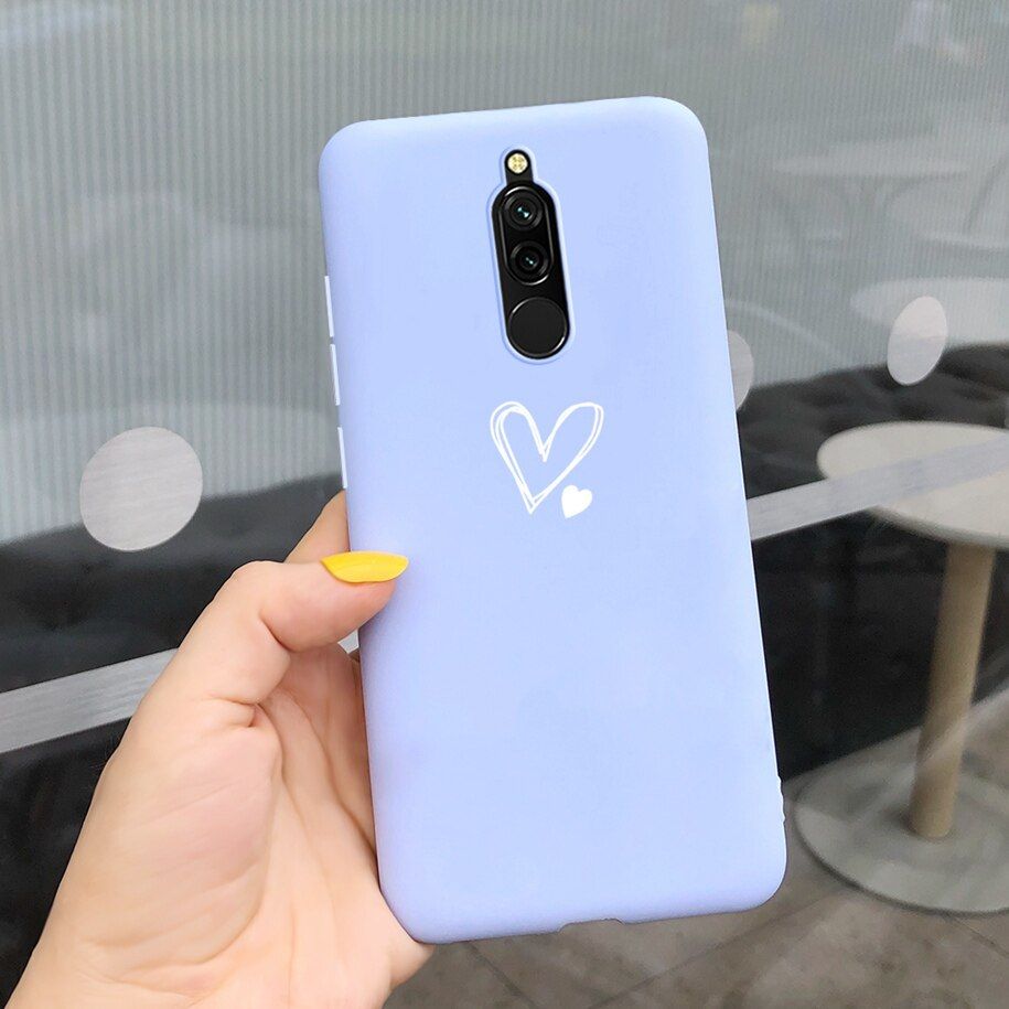 Soft Case For Xiaomi Redmi 8 Case Silicone Fundas Phone Back Cover For Redmi8 Case Sunlower Heart Girls Bumper For Xiomi Redmi 8