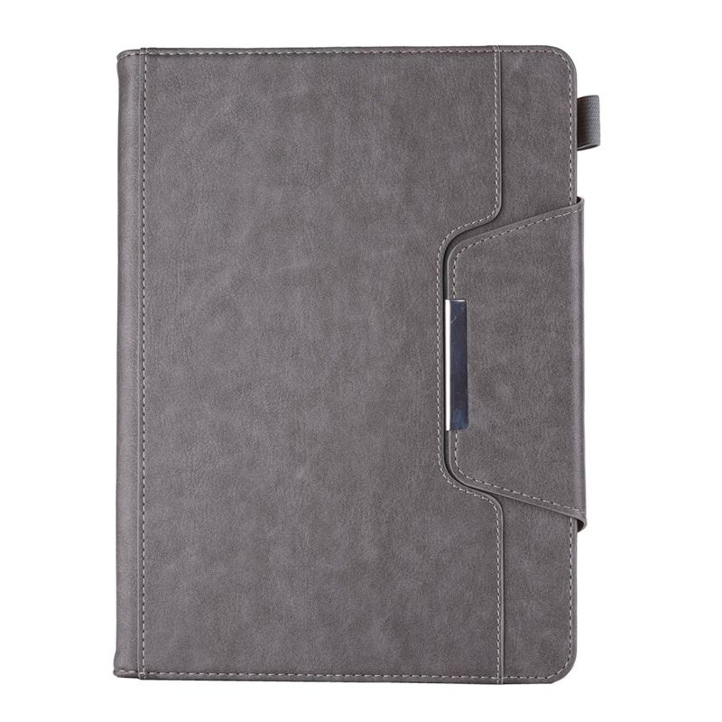 for IPAD AIR/IPAD AIR2/IPAD PRO 9.7-2016/IPAD 9.7-2017/IPAD 9.7-2018 with Card Slot Bracket Leather Protective Shell D