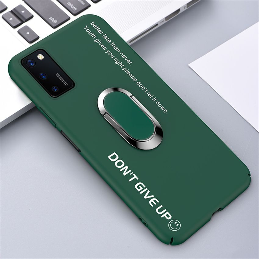 lthmy Ultra-thin Colorful Matte Hard PC Phone Case For Huawei Honor View 30/Honor View 30 Pro/V30/V30 Pro Magnetic Stand Cute Frosted Cover