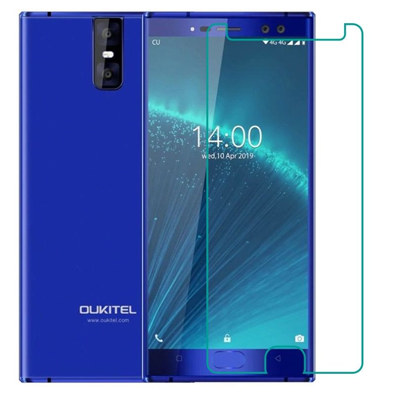 [Order message mobile phone model]Tempered Glass For Oukitel K3 K5 Pro C8 9H 2.5D Protective Film Explosion-proof Clear LCD Screen Protector cover