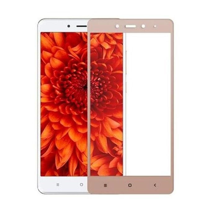 Xiaomi Mi 5 Full Cover Tempered Glass Screen Protector - Golden