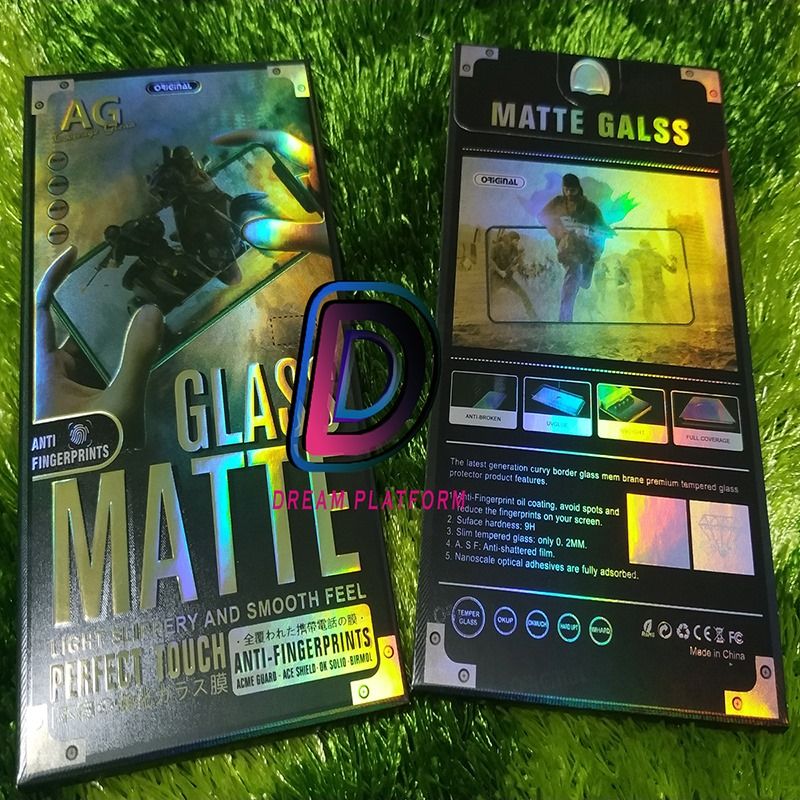 Pubg Full Matte Tempered Glass Screen Protector for iPhone 12 (6.7) (NO POLY)