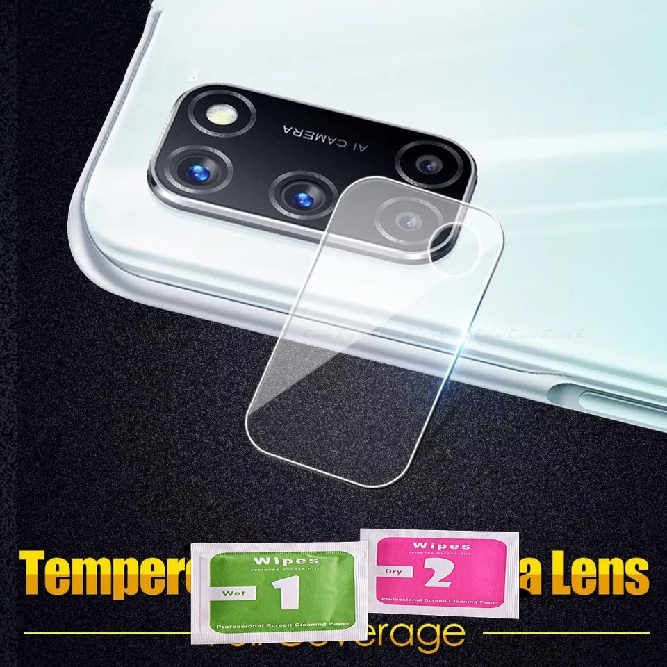 Realme c17 /Realme 7i Camera Lens Glass Protector - Transparent